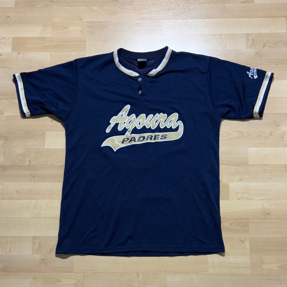 Aguora Men's Navy Blue Padres Jersey